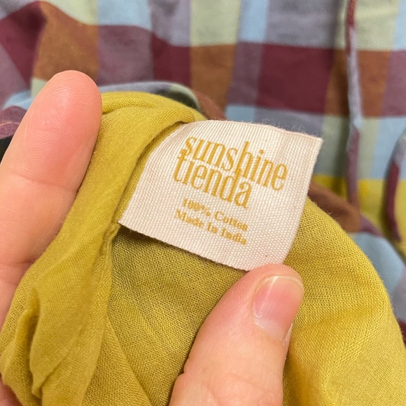 Sunshine Tienda Plaid Blouse - Picture 8 of 11